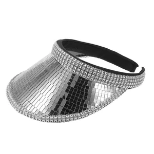  Sombrero de Vaquera del Oeste Discoteca - Brillante Espejo Bola Brillo Prendas para la Cabeza para Niñas - - Imagen 1 de 12