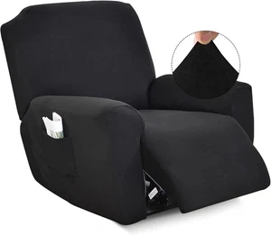 Funda Sofá 4 Piezas Muebles Spandex Bolsillos Sofá Salón Decoración Hogar - Imagen 1 de 37