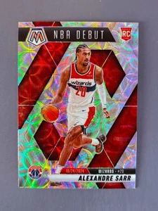 Mira telescópica de mosaico Alexandre Sarr 2024-25 Panini Prizm RC #254 - Imagen 1 de 2