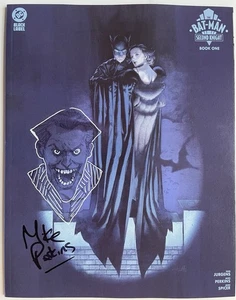 The Bat-Man: Second Knight #1 Aspinall Variant w/JOKER Remarque by Mike Perkins - Imagen 1 de 3