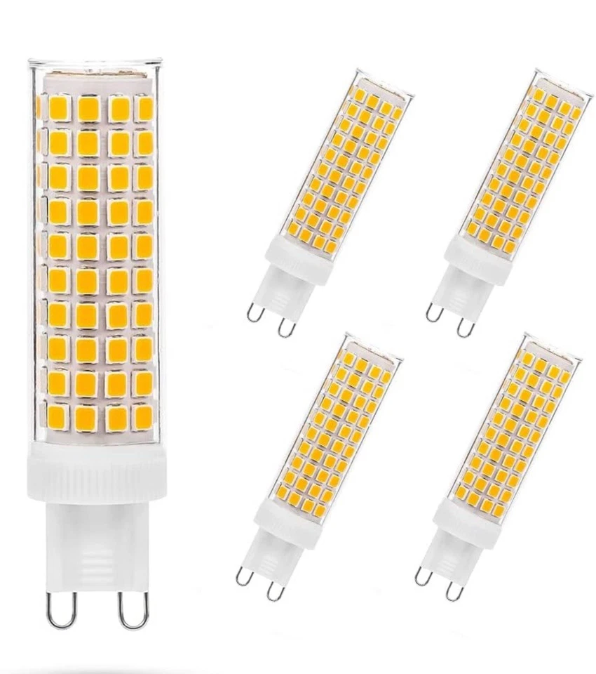G9 LED Bulb 10W, 100W G9 Halogen Bulb Equivalent, 1200LM, AC 100V-265V (L3) - Image 1 of 2