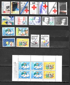 Netherlands 1983 Year Collection (7 Sets + 1 Block) USED NE659 - Picture 1 of 2