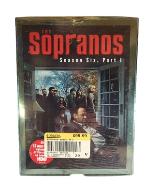 Клан Сопрано сезон 6 часть 1 (DVD, 2006, набор из 4 дисков) новый запечатанный - Изображение 1 из 2