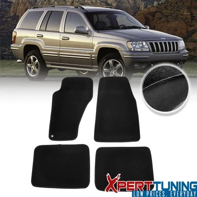 Juego completo de alfombrillas alfombrillas para Jeep Grand Cherokee con colores opcionales Foto 1 de 4