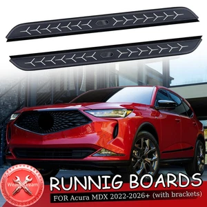 2pcs Running Board fit for Acura MDX 2022-2026+ Side Step Nerf Bar Accessories - Picture 1 of 9