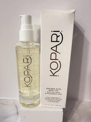 Kopari Golden Aura Body Oil w/ 24K Gold & Hyaluronic Acid Full Size NEW & FRESH - Image 1 of 4