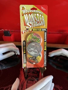 Retro Holographic Monster Slammers 1 holographic Slammer 8 Horrific Monster Caps - Picture 1 of 9