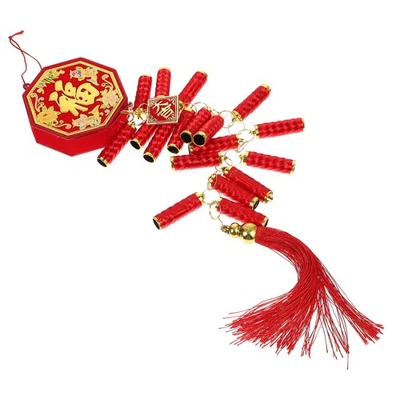 1 set of Chinese Style New Year Celebrating Prop Hanging Decor Random Style - Image 1 of 4