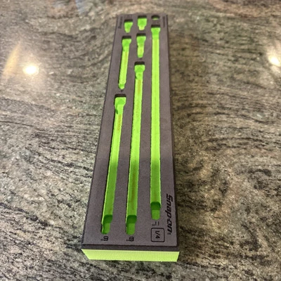 Snap-on fm108ex01bg foam organizer for 8pc 1/4" drive extension adapter set - Image 1 of 4