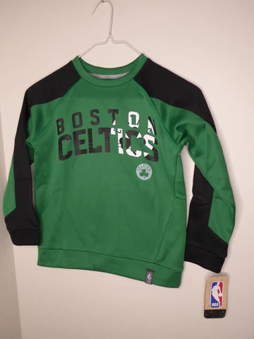 NBA Boston Celtics Youth Large 7 Warm up Long Sleeve Tek Warm NBA Prime Cover