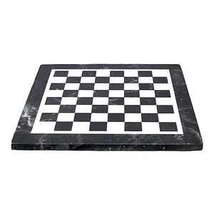 Vintage Chess Board High Quality Greek Handmade Natural Marble Black & White