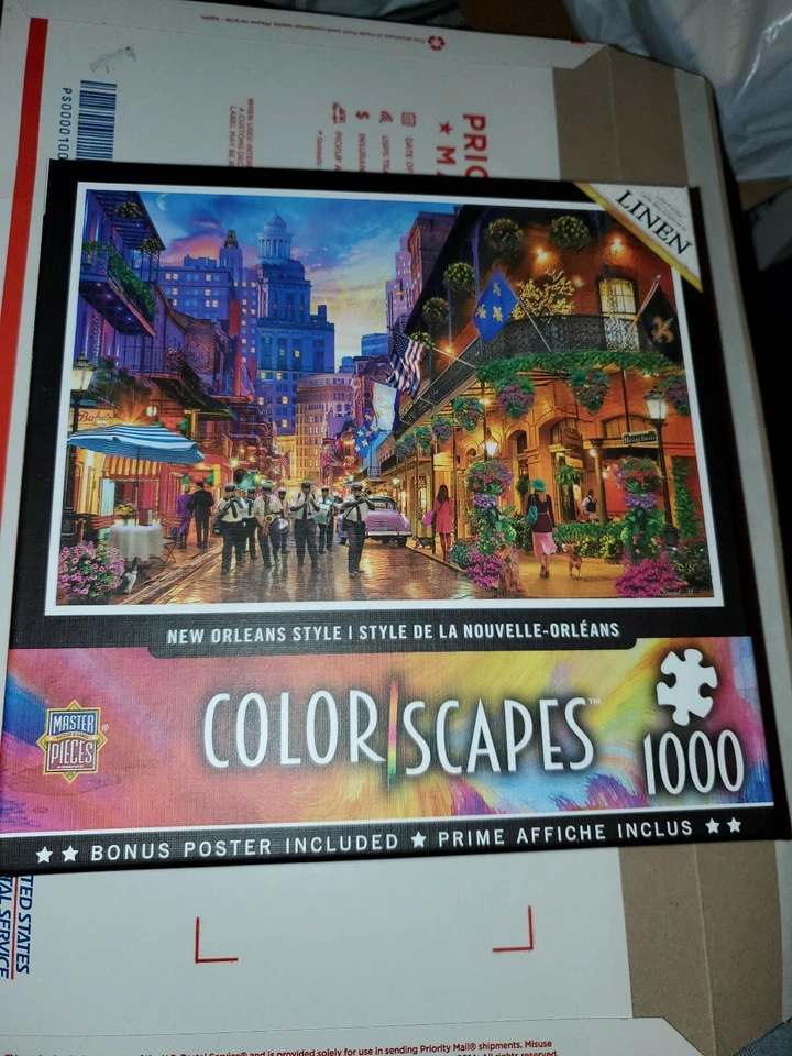 MasterPieces - Colorscapes - New Orleans Style 1000 Piece Jigsaw Puzzle