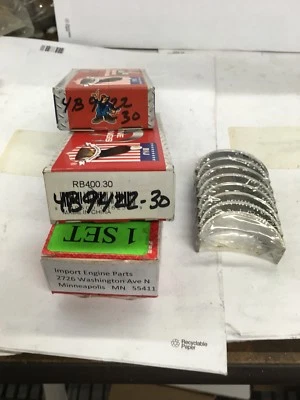 Fits MAZDA PROTEGE 1.6 1597cc DOHC 1999-2002 Rod Bearing Set  4B9422-030 RB400   - Image 1 of 2