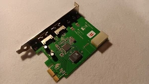 Dynex BPE-220SI-v1.2 eSATA PCIe Adapter Card - 2 Cables & Software - Picture 1 of 5