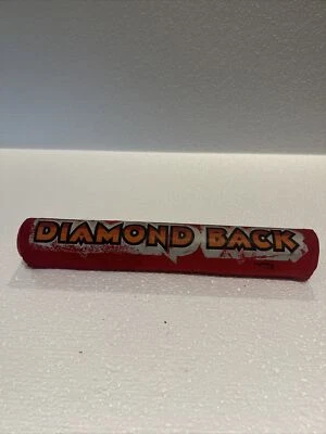 Almohadillas traseras California Lite Diamond Old School BMX rojo manillar potencia usadas Foto 1 de 4