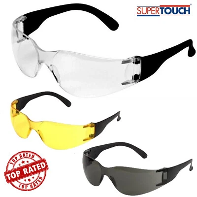 SUPERTOUCH Top Qualität Super Touch Schutzbrille Spezifikationen Brillen EN166 Anti-Kratz-Objektiv