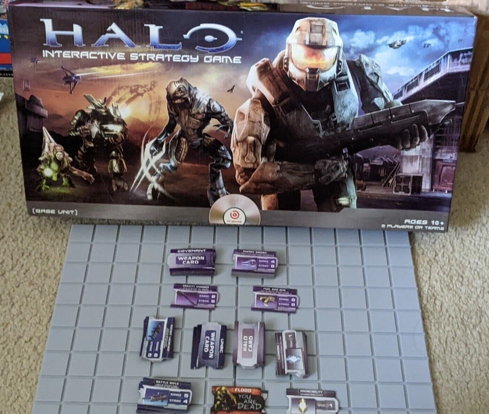 2008 Halo Interactive Strategy Board Game Replacement Parts Cards Tokens More - Image 1 of 1