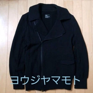 YOHJI YAMAMOTO s'yte men's design zipper jacket size S black Solid outer USED - Picture 1 of 12