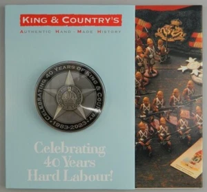King & Country 2023 40th Anniversary Coin - Special Promo Item! - Picture 1 of 4
