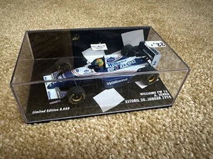 Ltd 1/43 430940102 Minichamps Williams FW15 Ayrton Senna 1994 Estoril 20 Jan - Picture 1 of 4
