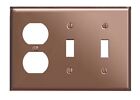 Renovators Supply Switchplate Solid Copper Toggle Wallmount Switchplate Covers