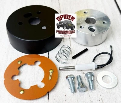 1964-1966 Pontiac steering wheel NO TILT hub adapter horn kit installation kit — 第 1/2 张图片