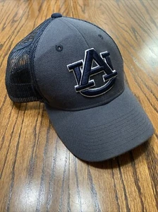 AUBURN TIGERS NCAA Blue Hat Adjustable SnapBack Mesh Back Trucker Cap Zephyr - Picture 1 of 6