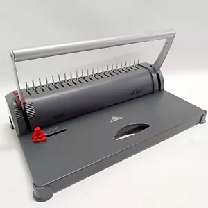 Office Pro 81636 - Comb Binding Machine - 21 Hole Binder / 4 Hole Paper Punch - Picture 1 of 12