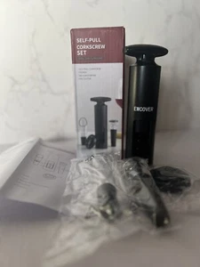 Restposten 4 in 1 Selbstziehen Korkenzieher Set Ausgießer Vakuumstopper Folienschneider x 18 - Bild 1 von 5