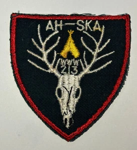 OA Lodge 213 Ah-Ska Oklahoma Shield Boy Scout BW3 - Picture 1 of 2