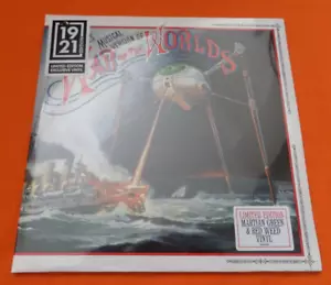 Jeff Wayne - War Of The Worlds 1921 HMV Exclusive Red & Green Vinyl 2024 Record! - Picture 1 of 4
