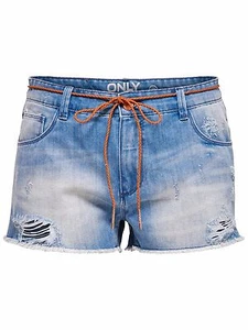 *595 NEU ONLY Damen Hose Jeans Hotpants onlGEMMA GIRLFRIEND SHORTS BJ4855 W27 - Picture 1 of 1