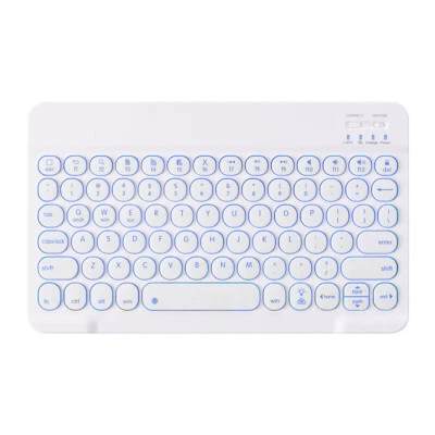 Wireless Bluetooth keyboard Portable mute Rechargeable Backlight mini ultrathin - Image 1 of 4