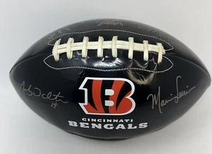 Cincinnati Bengals Football Andy Dalton & Marvin Lewis Era Printed Autographs - Picture 1 of 10