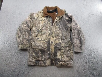 Chaqueta De Colección Cabelas Mossy Oak Break Up Para Hombres Forro Extraíble Talla S Caza Foto 1 de 4