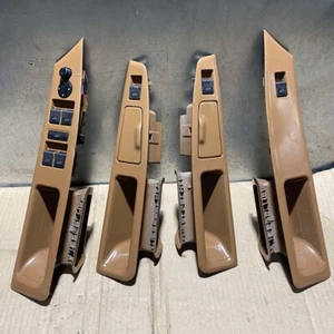 Audi A8 D2 Quattro Interior Door Handle Trim Set Brown 4DI959517 4D0959515 - Picture 1 of 13