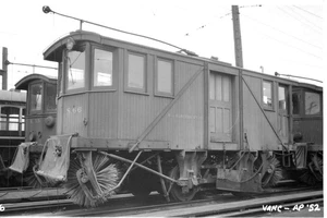 5B840 RP 1952 BC Elektro Eisenbahn Kehrwagen #S-66 - Bild 1 von 1