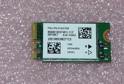 QCNFA435 WLAN WiFi Wireless 802.11ac M2 Karte für ASUS VivoBook R521U R521UA - Bild 1 von 2