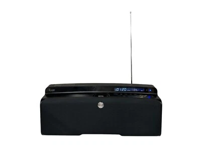Rádio-dock iLuv jWIN i398blk-01 relógio 30 pinos RARO usado - Imagem 1 de 4