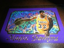 1993 MAGIC JOHNSON PROMO SHOWTIME LAKER DODGER OWNER SUPERSTARS LIMITED EDITION 