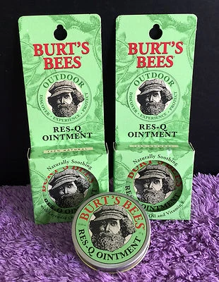 BURT'S BEES RES-Q OINTMENT 15g 8.5g 100% NATURAL Herbal AUTHENTIC Burts Healing - Image 1 of 4