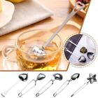 Stainless Steel Spoon Tea Leaves Herb Mesh Ball Infuser Strain✨ Squeeze I2F1