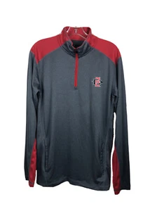SDSU San Diego State Aztecs Champion 1/4 Zip Sweatshirt Jacket - Men’s Medium - Picture 1 of 10