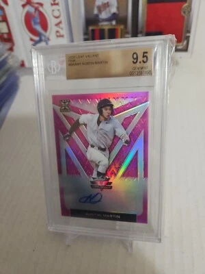 2020 Leaf Valiant Pinks Austin Martin ROOKIE Auto 4/15 BGS 9.5/10 PS - Image 1 of 3