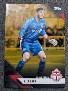 2019 TOPPS MLS ALEX BONO GOLD PARALLEL#116#D25/50 - Picture 1 of 2
