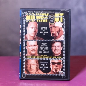 WWE No Way Out 2003 – Canadian DVD – Nearmint + Bonus show Ticket + Invoice - Bild 1 von 2