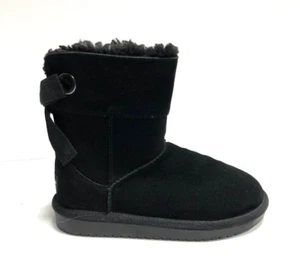 Koolaburra Andrah Short Girls Boot Black Size 13 M Little Kid - Picture 1 of 6