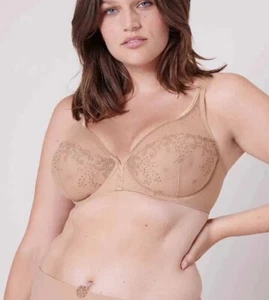 Soutien-gorge 95C (80C eu) décolleté plongeant SIMONE-PÉRÈLE Délice Peau - Bild 1 von 5