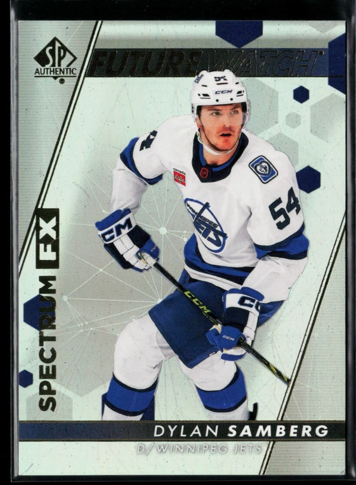 2022-23 SP Authentic Spectrum FX #S-48 Dylan Samberg RC - Image 1 of 2