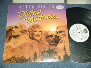 BETTE MIDLER Japan 1980 P-10946A White Label PROMO NM LP IN DIVINE MADNESS - Foto 1 di 8